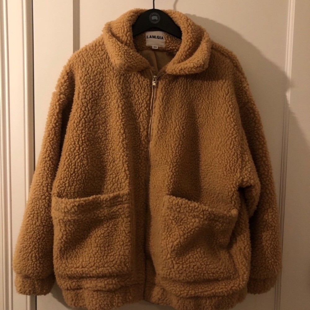 I.AM.GIA pixie Sherpa Teddy coat
